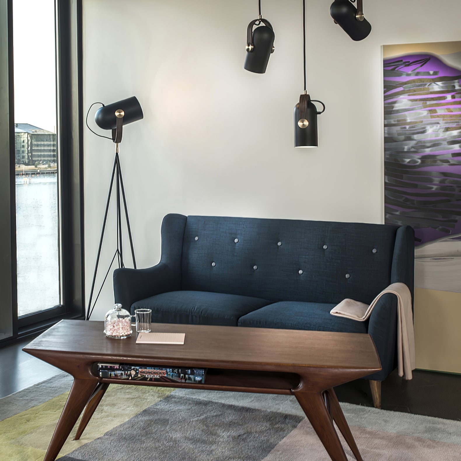 Lunaire Suspension Industrielle - Neutralighting