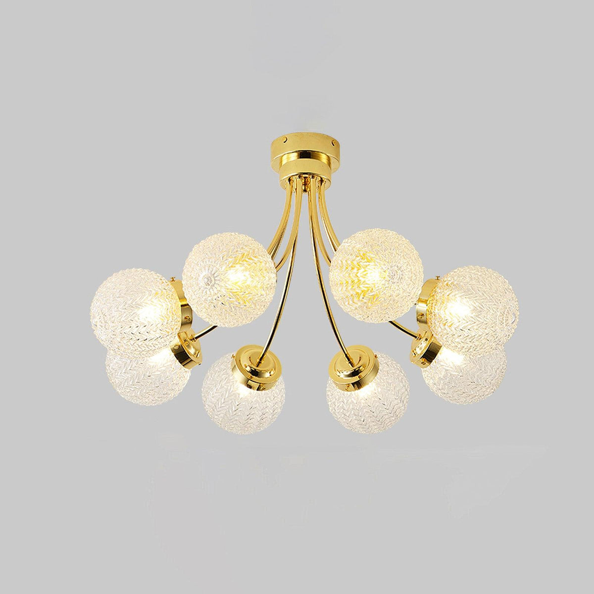 Gloriare Plafonnier en Verre Élégant - Neutralighting