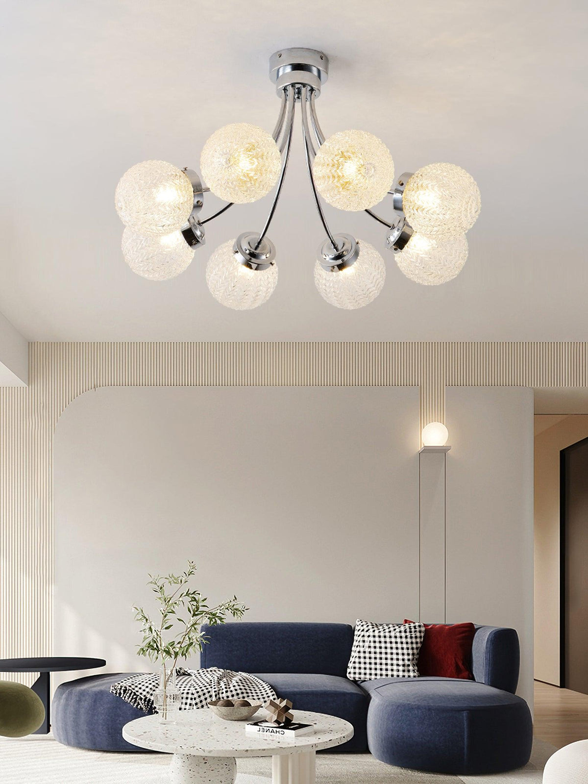 Gloriare Plafonnier en Verre Élégant - Neutralighting