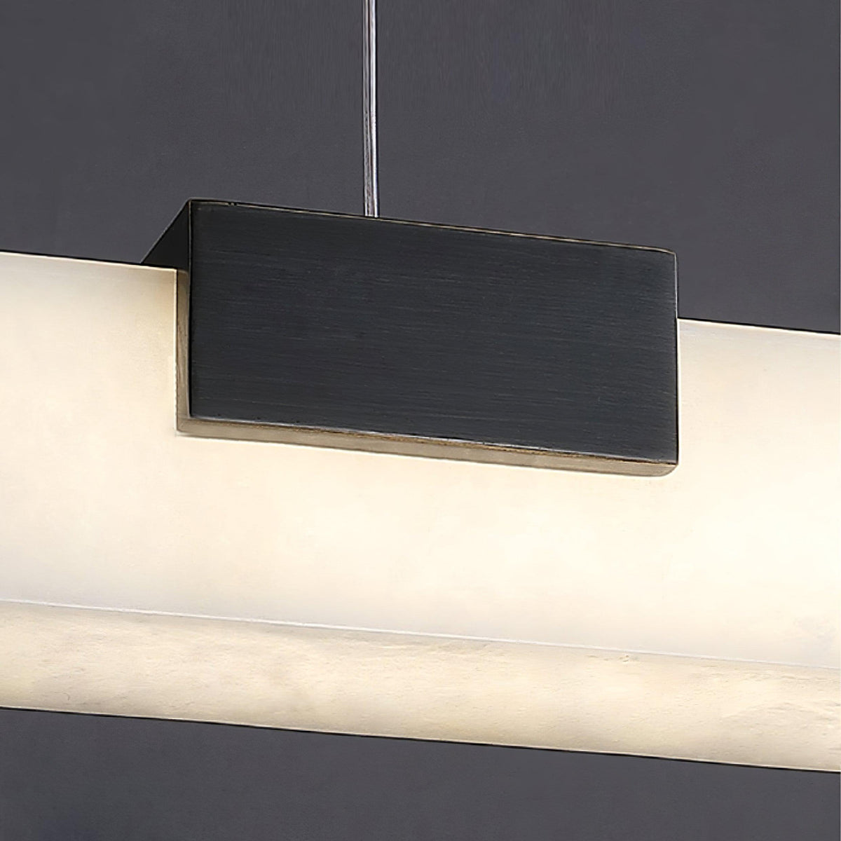 Kaelen Minimaliste Albâtre Linéaire Pendentif Lumière - Neutralighting