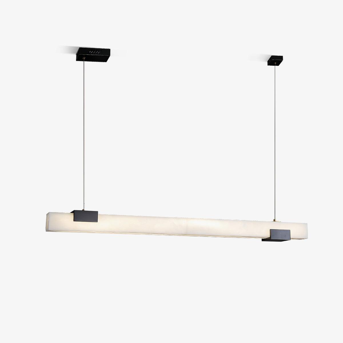 Kaelen Minimaliste Albâtre Linéaire Pendentif Lumière - Neutralighting