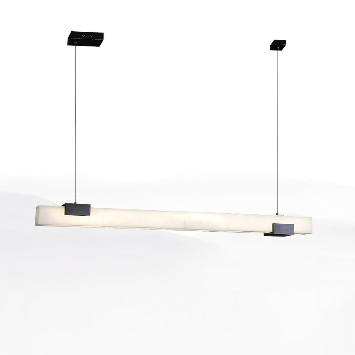 Kaelen Minimaliste Albâtre Linéaire Pendentif Lumière - Neutralighting