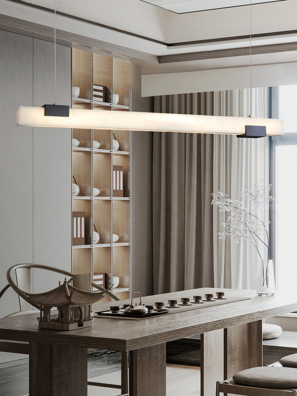 Avert Lampe Pendante en Laiton et Albâtre Minimaliste Moderne - Neutralighting