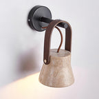 Pavo Applique Murale Minimaliste Bois Travertin - Neutralighting