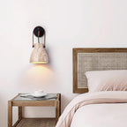 Pavo Applique Murale Minimaliste Bois Travertin - Neutralighting