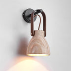 Pavo Applique Murale Minimaliste Bois Travertin - Neutralighting