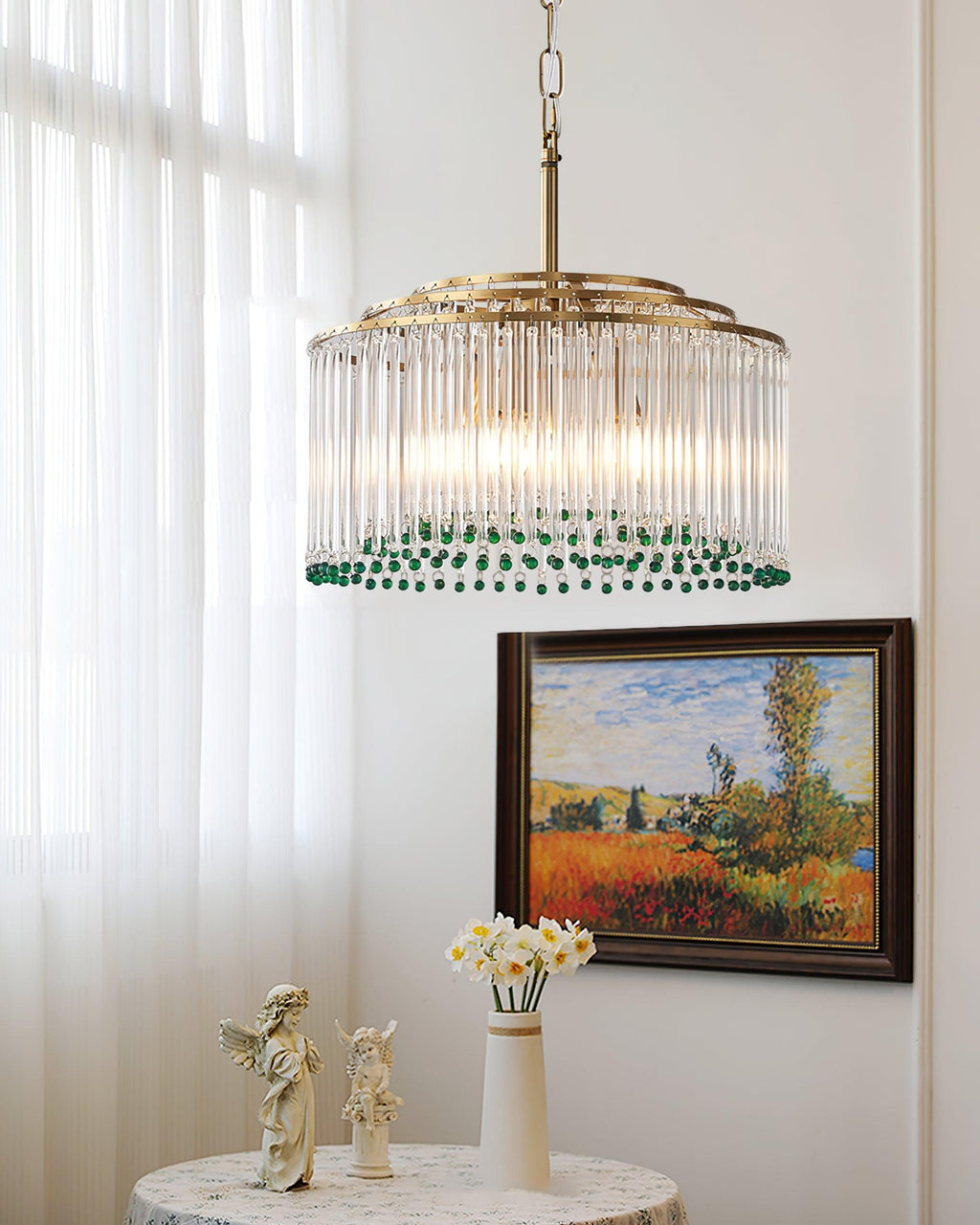 Ulcarir Chandelier en Verre de Luxe Postmoderne - Neutralighting