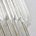 Paisley Lustre Spirale Verre Clair - Neutralighting