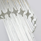 Paisley Lustre Spirale Verre Clair - Neutralighting