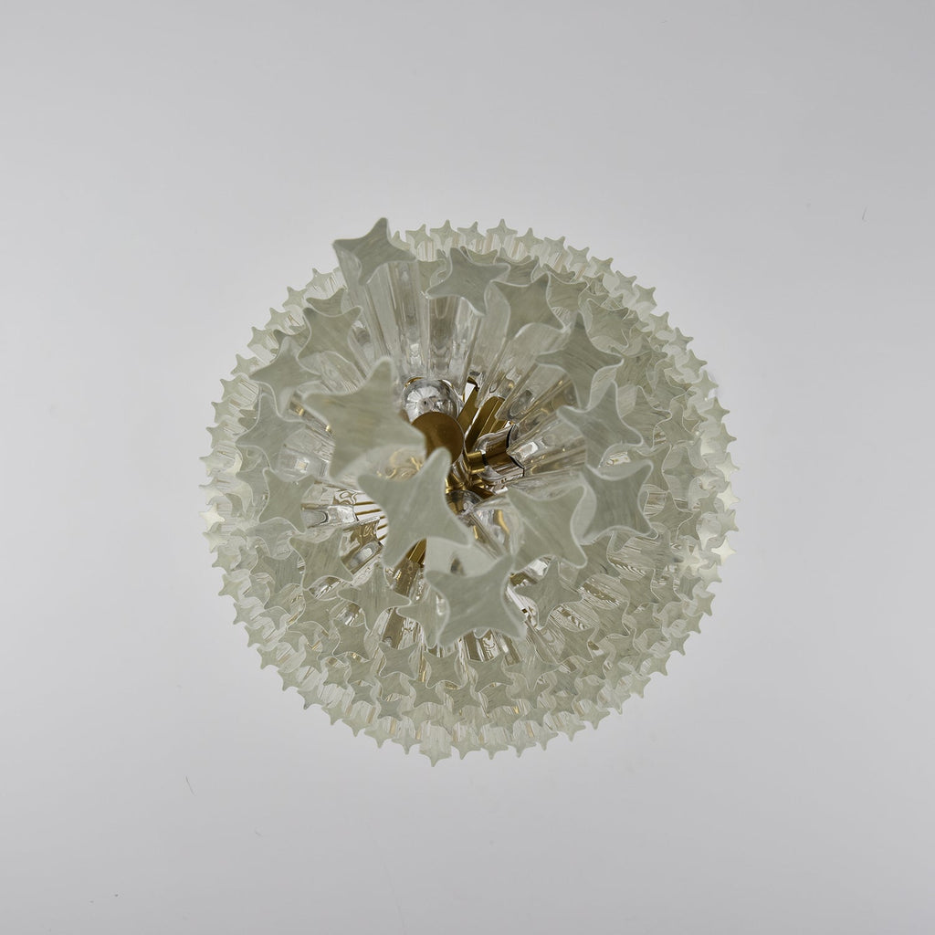 Paisley Lustre Spirale Verre Clair - Neutralighting