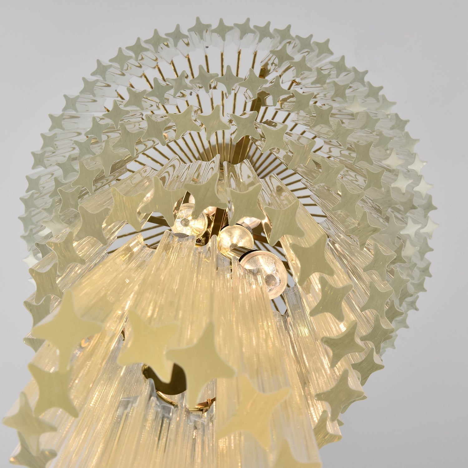 Paisley Lustre Spirale Verre Clair - Neutralighting