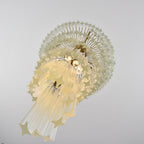Paisley Lustre Spirale Verre Clair - Neutralighting