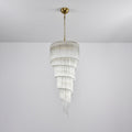 Paisley Lustre Spirale Verre Clair - Neutralighting