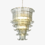 Aurora Lustre Cascade Verre Murano Vintage - Neutralighting
