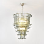 Aurora Lustre Cascade Verre Murano Vintage - Neutralighting