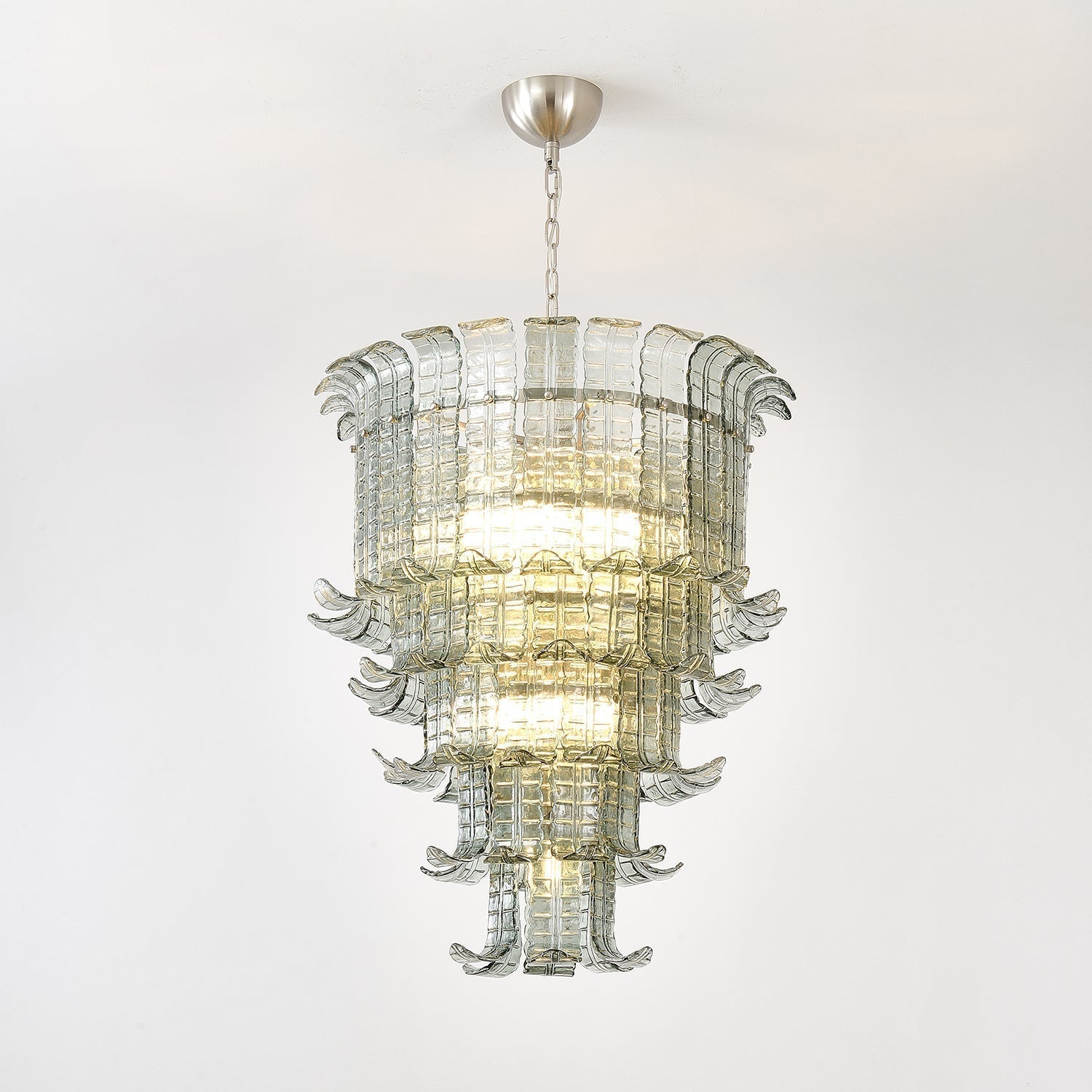 Aurora Lustre Cascade Verre Murano Vintage - Neutralighting
