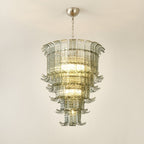 Aurora Lustre Cascade Verre Murano Vintage - Neutralighting