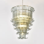 Aurora Lustre Cascade Verre Murano Vintage - Neutralighting