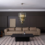 Aurora Lustre Cascade Verre Murano Vintage - Neutralighting