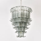 Aurora Lustre Cascade Verre Murano Vintage - Neutralighting