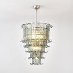 Aurora Lustre Cascade Verre Murano Vintage - Neutralighting