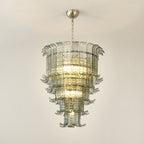 Aurora Lustre Cascade Verre Murano Vintage - Neutralighting