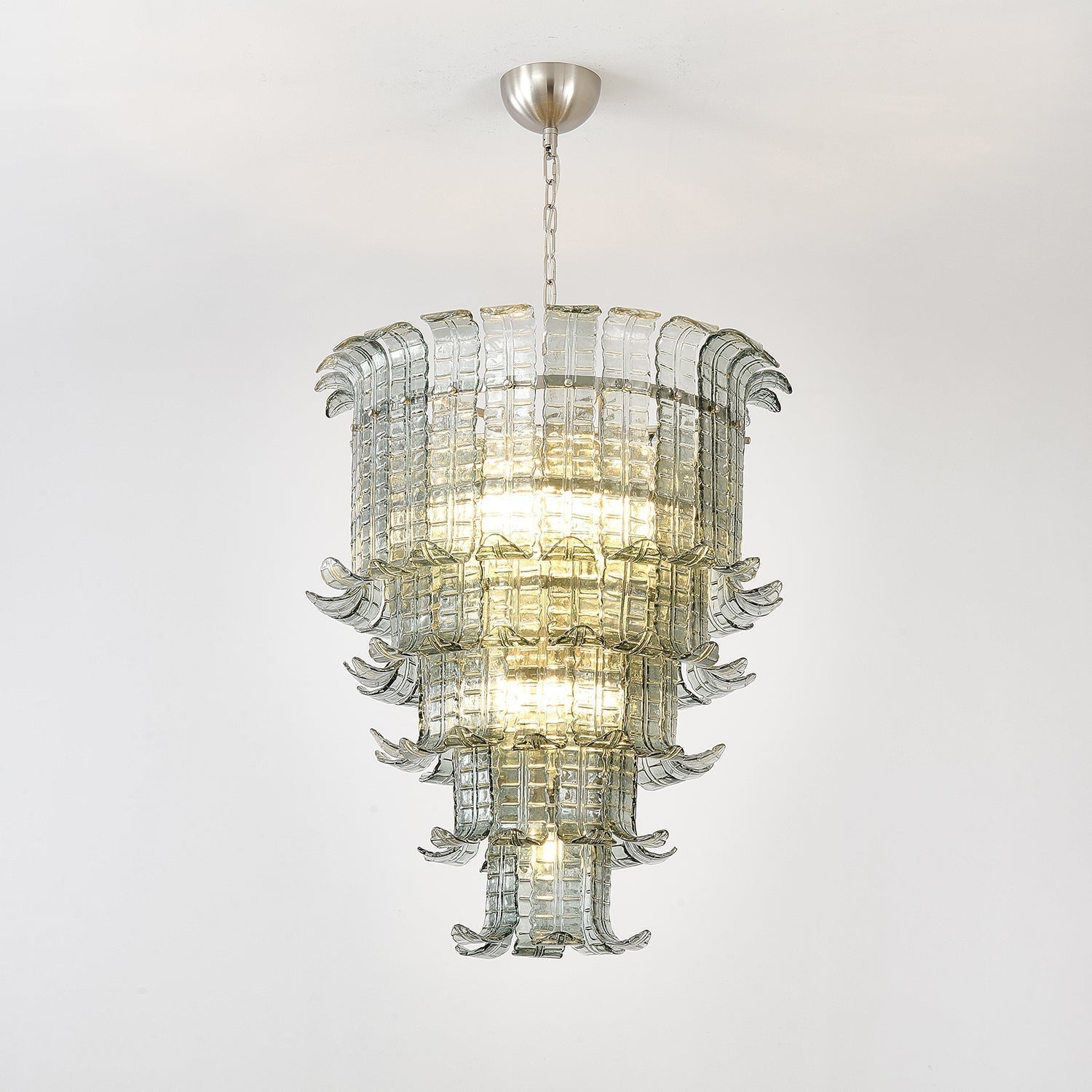 Aurora Lustre Cascade Verre Murano Vintage - Neutralighting