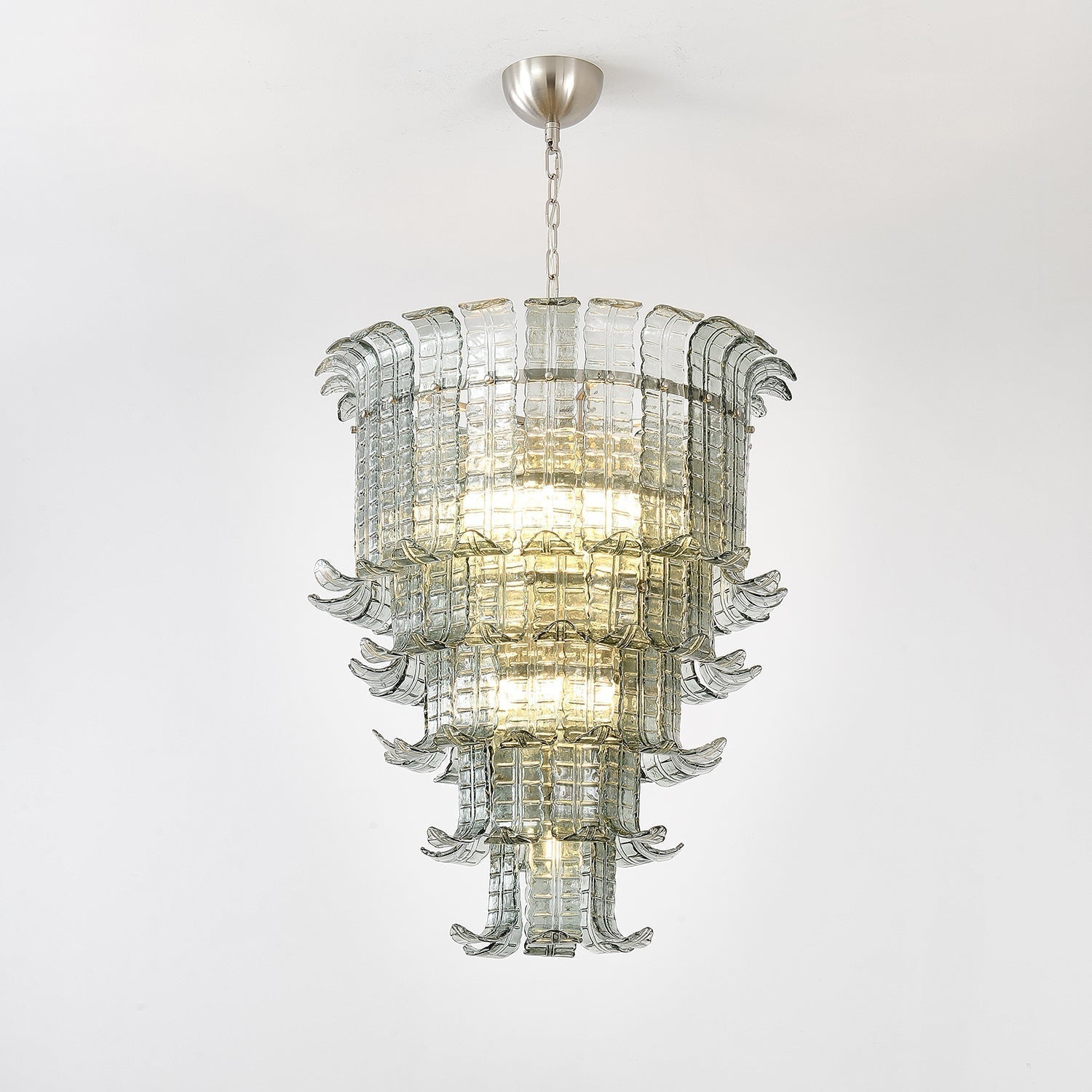 Aurora Lustre Cascade Verre Murano Vintage - Neutralighting