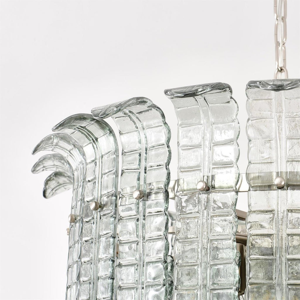 Aurora Lustre Cascade Verre Murano Vintage - Neutralighting