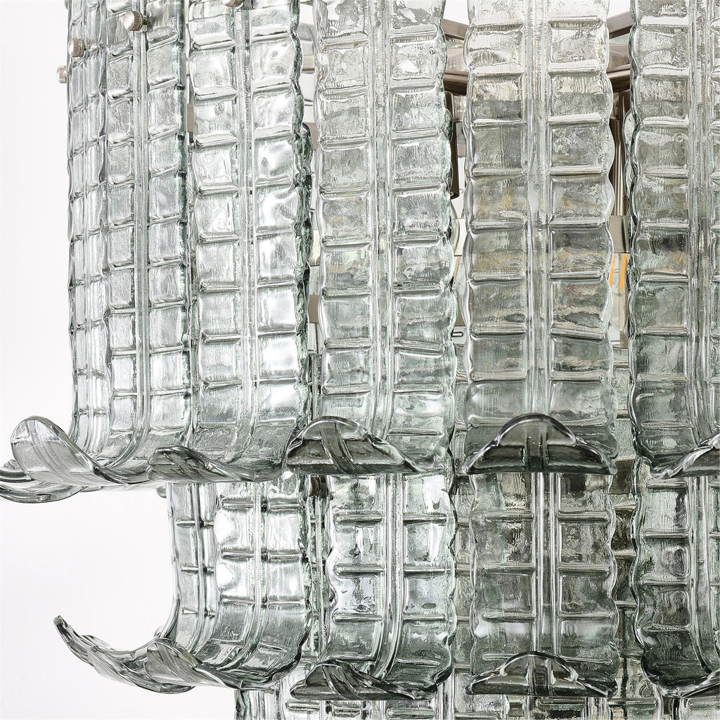 Aurora Lustre Cascade Verre Murano Vintage - Neutralighting