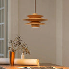 Eldora Lampe Pendante Rétro en Bois - Neutralighting