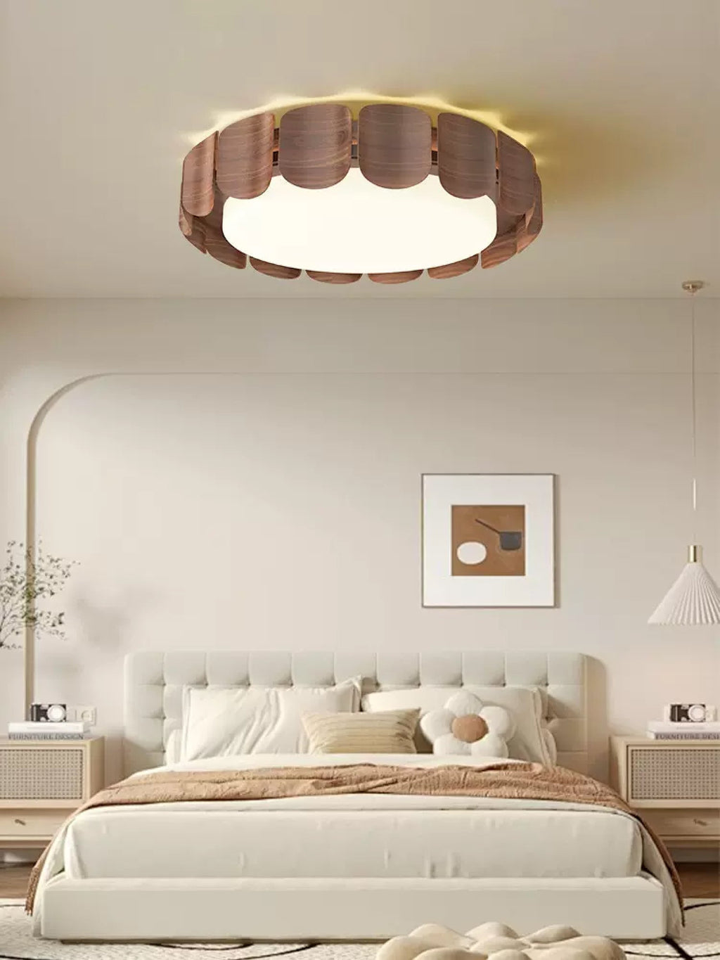 Syrinora Premium Nordic Art Flare Ceiling Light - Neutralighting