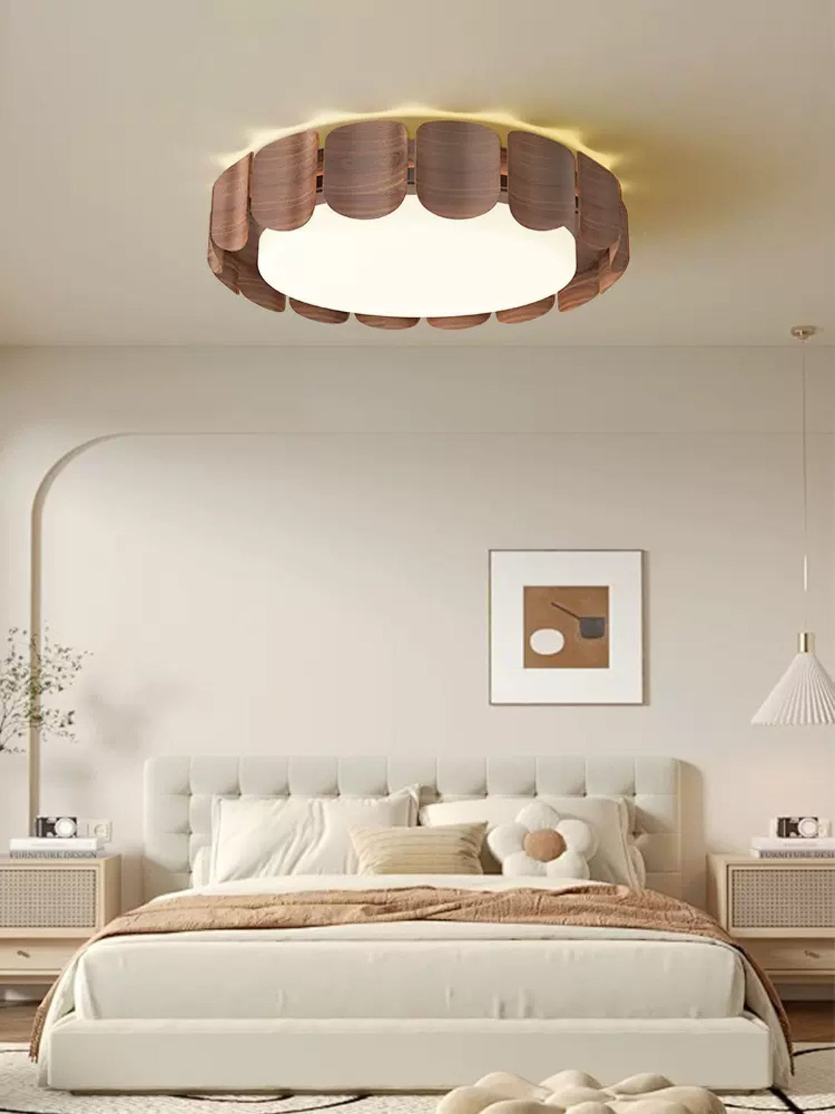 Syrinora Premium Nordic Art Flare Ceiling Light - Neutralighting