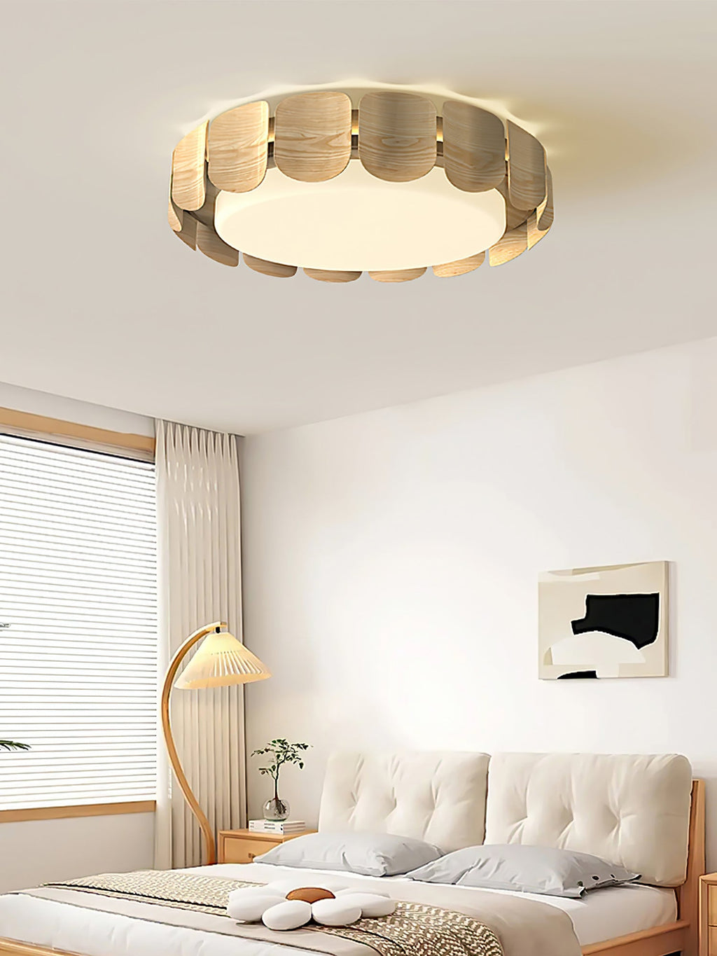 Syrinora Premium Nordic Art Flare Ceiling Light - Neutralighting