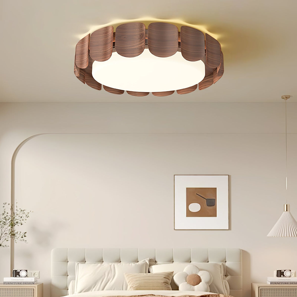 Syrinora Premium Nordic Art Flare Ceiling Light - Neutralighting