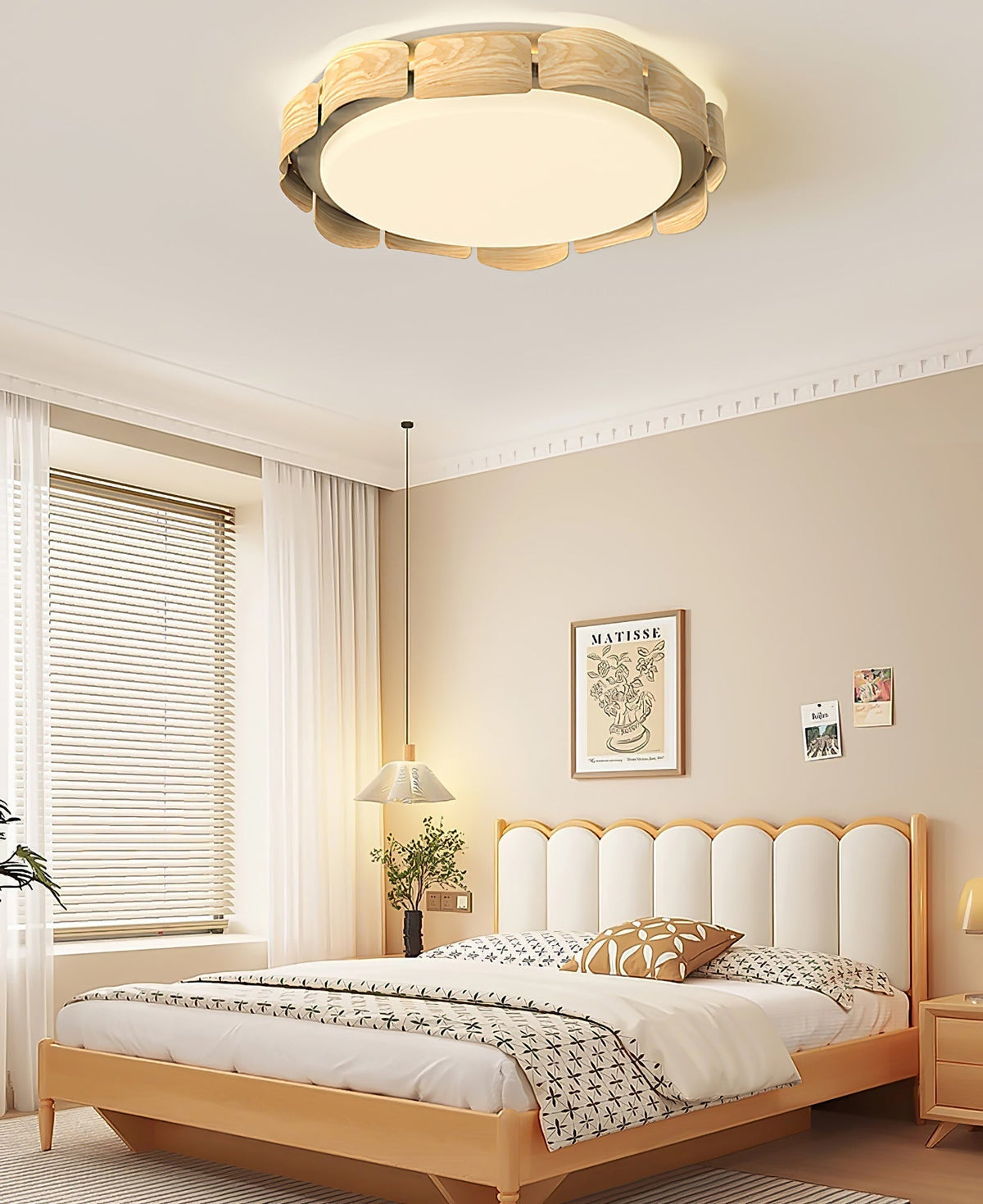 Syrinora Premium Nordic Art Flare Ceiling Light - Neutralighting