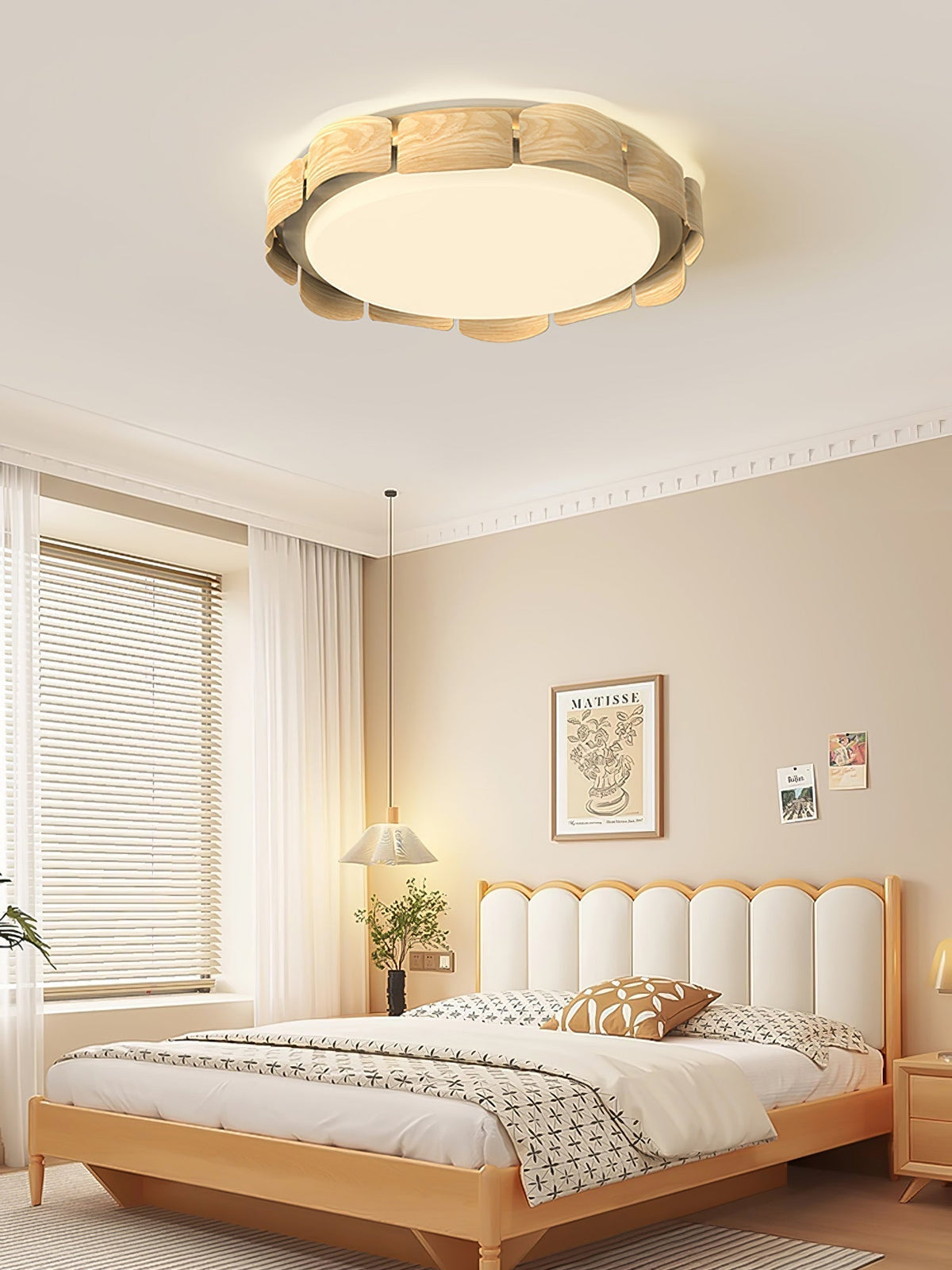 Syrinora Premium Nordic Art Flare Ceiling Light - Neutralighting