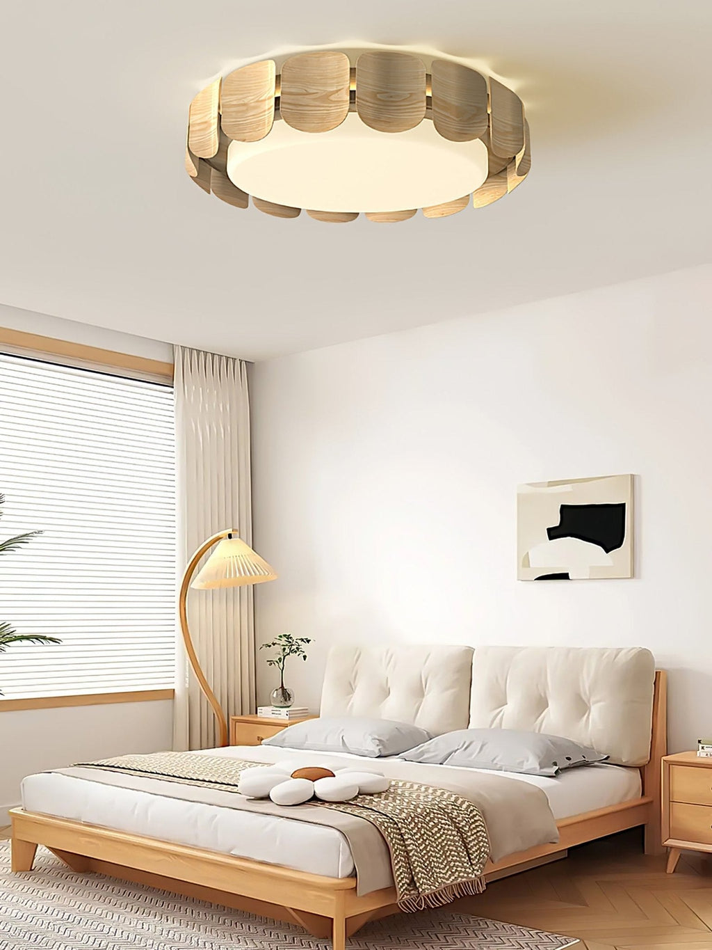 Syrinora Premium Nordic Art Flare Ceiling Light - Neutralighting