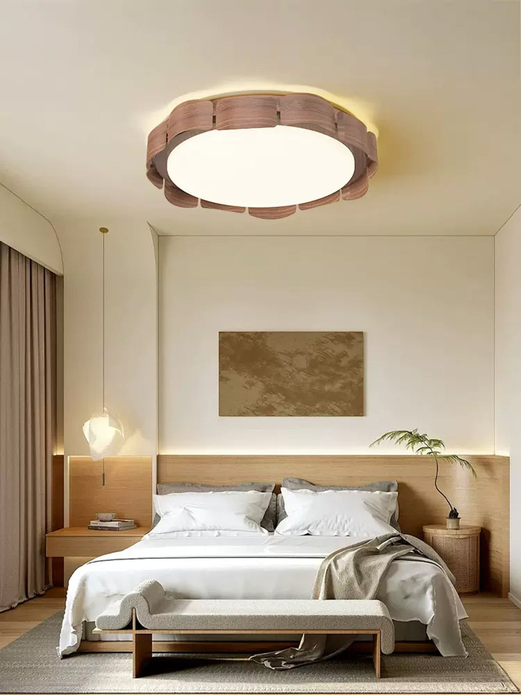 Syrinora Premium Nordic Art Flare Ceiling Light - Neutralighting