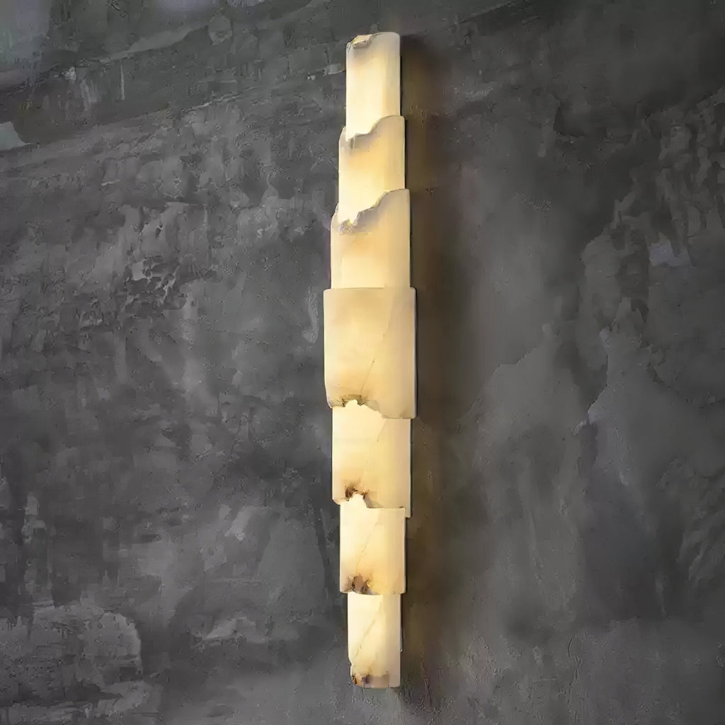 Elara Applique Murale Multicouche en Albâtre - Neutralighting