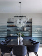 Isaiah Chandelier en Verre de Luxe - Neutralighting