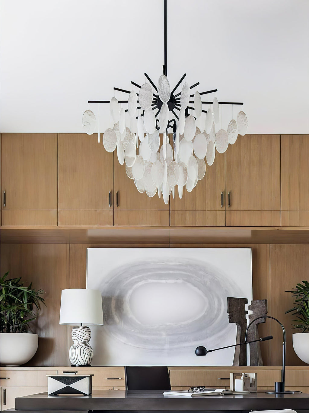 Isaiah Chandelier en Verre de Luxe - Neutralighting