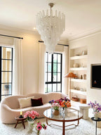 Case Lustre Cascade de Gouttes de Verre - Neutralighting