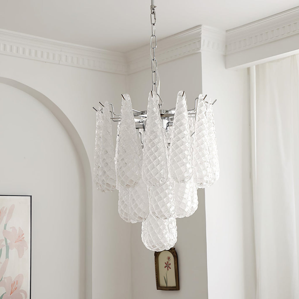 Case Lustre Cascade de Gouttes de Verre - Neutralighting