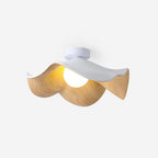 Lanoe Plafonnier Noir Bois - Neutralighting