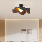 Lanoe Plafonnier Noir Bois - Neutralighting