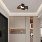 Lanoe Plafonnier Noir Bois - Neutralighting