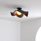 Lanoe Plafonnier Noir Bois - Neutralighting