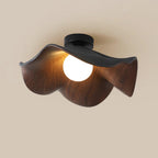 Lanoe Plafonnier Noir Bois - Neutralighting