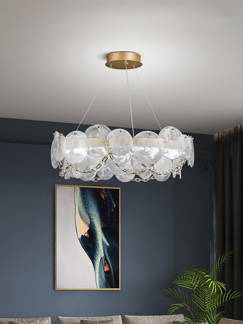 Ruby Lustre en Verre Luxe - Neutralighting